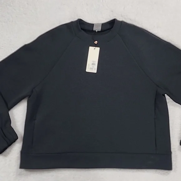 Calia By Carrie Underwood Black Golf Soft Scuba Crew New With Tags - Picture 6 of 14